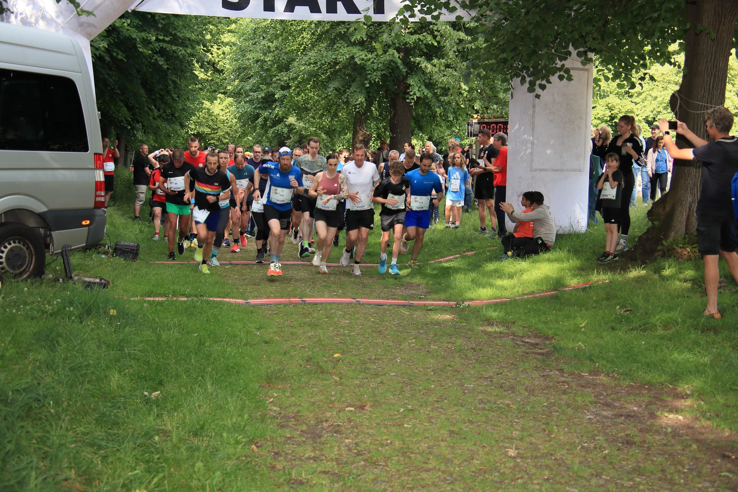 3. MidSummerRun am 21.06.2024 Flyer vom Lauftreff Alstertal e.V.