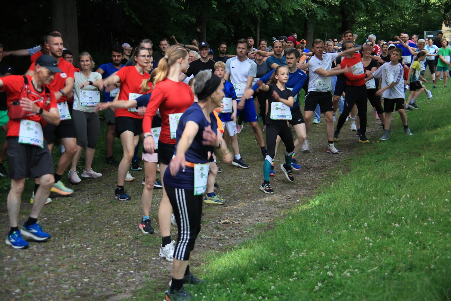 3. MidSummerRun am 21.06.2024 Flyer vom Lauftreff Alstertal e.V.