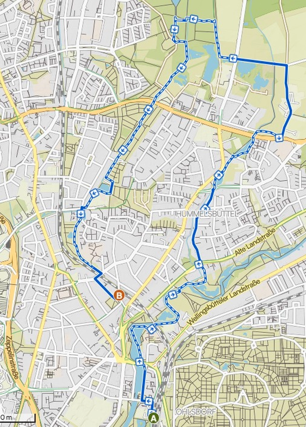 3. MidSummerRun am 21.06.2024 Flyer vom Lauftreff Alstertal e.V.